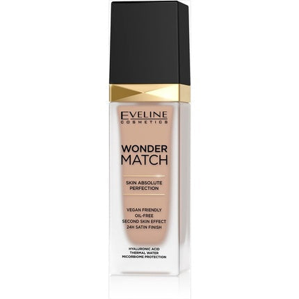 Eveline Wonder Match Luxury Foundation Adapting 15 Natural 30ml