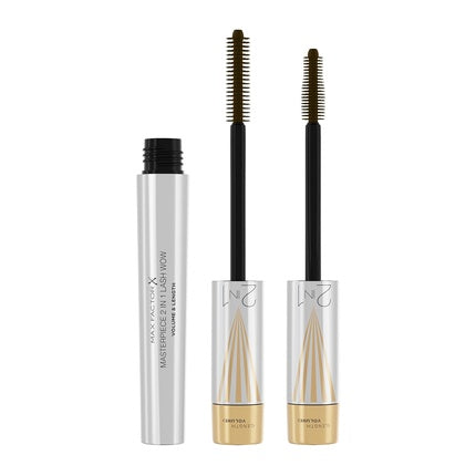 Max Factor Masterpiece 2in1 Lash WOW Mascara 7ml Black Brown