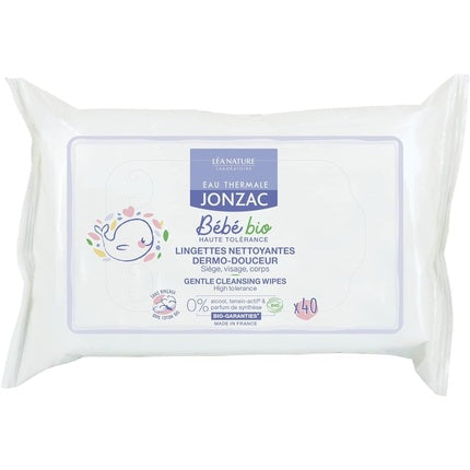 EAU THERMALE JONZAC Organic Dermo-Douceur Cleansing Wipes