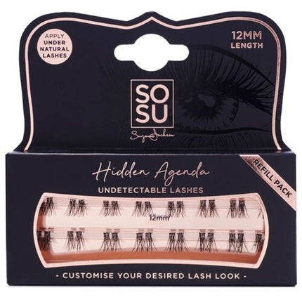 SOSU by SJ Hidden Agenda Refill Pack Undetectable Lashes 12mm Length