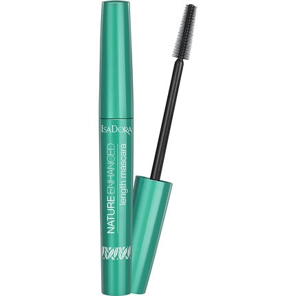IsaDora Lengthening Mascara Nature Enhanced Length Natural Long Lash Vegan Mascara for Sensitive Eyes 10 Black