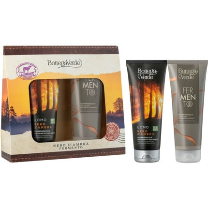 Bottega Verde Black Amber & FerMENto Gift Set for Men