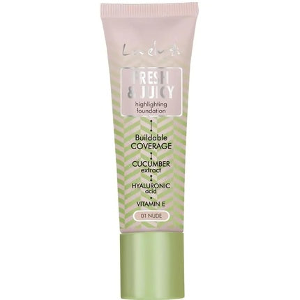 Lovely Fluid Fresh and Juicy Foundation No. 1