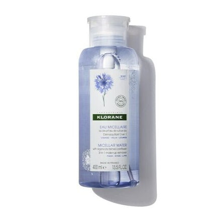 Klorane Micellar Water with Organically Farmed Cornflower 400ml