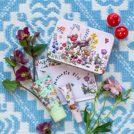 Vintage & Co X Nathalie Lete Forest Folk Hand and Lip Tin