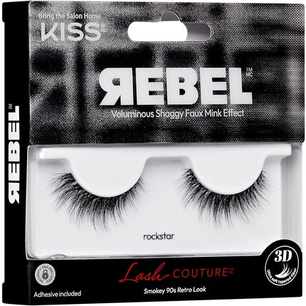 KISS Lash Couture Rebel Collection False Eyelashes Rockstar