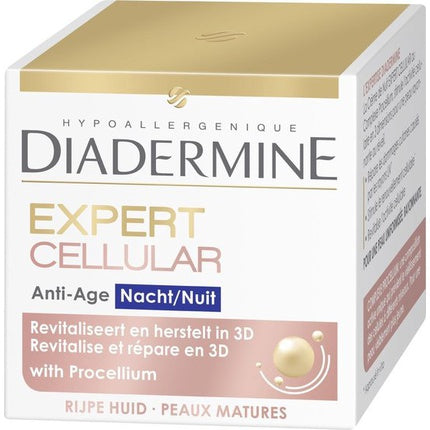 Diadermine Cellular Expert 3d Night Night Cream 50 Ml - 1 Piece