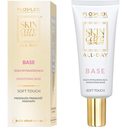 FlosLek Make-up Base Smoothing Cream 40ml - Ideal for Use Under Foundation - For All Skin Types - Made in the EU