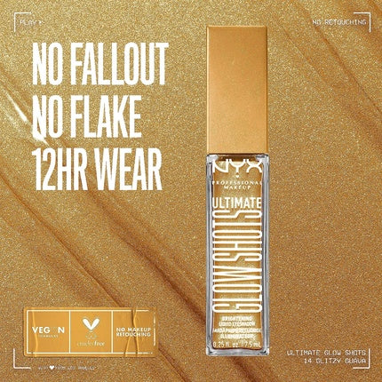 NYX Professional Makeup Ultimate Glowshots Vivid Rich Glitzy Guava