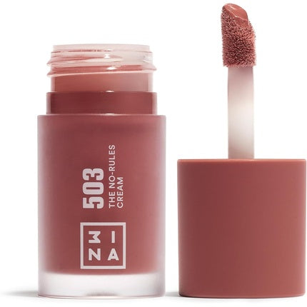 3INA MAKEUP The No-Rules Cream 503 Nude Pink Liquid Blush Matte with Sweet Almond Oil Vegan Cruelty Free