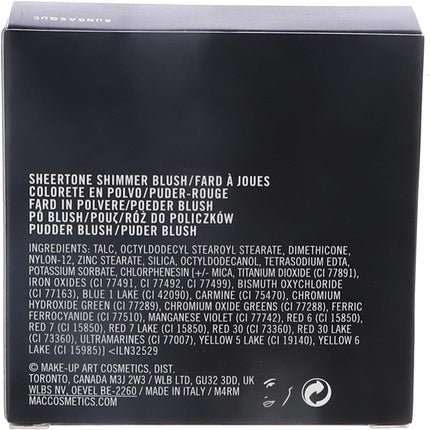 M.A.C Sunbasque Powder Blush 6g