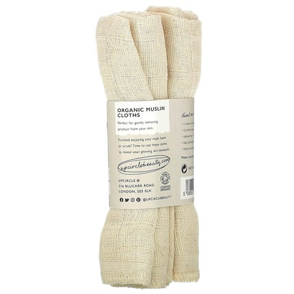UpCircle Organic Muslin Cloths - Pack of 2