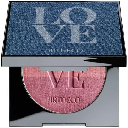 ARTDECO Blush Couture The Denim Edit Two Tone Blusher in Fashionable Jeans Design 9g