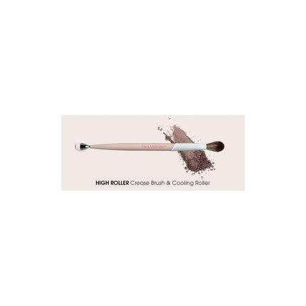 beautyblender High-Roller Double-Sided Eyeshadow Brush and Cooling Anti-Puff Eye Roller for Dark Circles