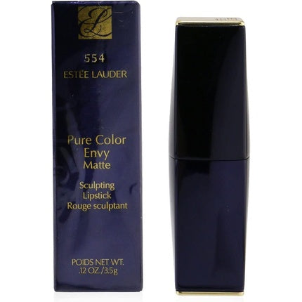 Estee Lauder Pure Color Envy Matte Lipstick Shade 554 Deep Secret 3.5g