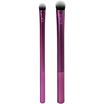 Real Techniques Instapop Eye Shadow Makeup Brush Duo - Pack of 2