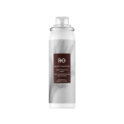 R+Co Bright Shadows Root Touch-Up Spray 1.5 oz Dark Brown