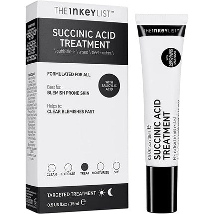 The INKEY List Succinic Acid Blemish Face Treatment Serum 15ml