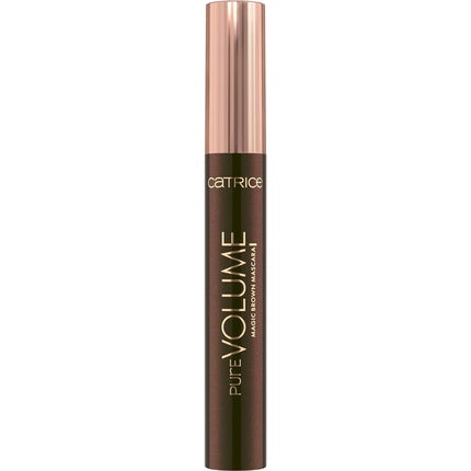 Catrice Pure Volume Magic Brown Mascara Natural Buildable Long Lasting Volume with Castor Oil Vegan and Cruelty Free Without Parabens Fragrance and Microplastic Particles