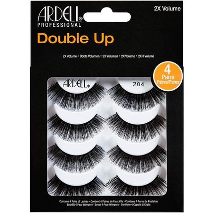 ARDELL Double Up 204 Eye Lashes - Pack of 4