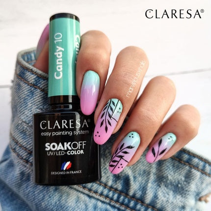 Claresa Soak Off Uv/Led Hybrid Nail Polish 10 Candy 5g