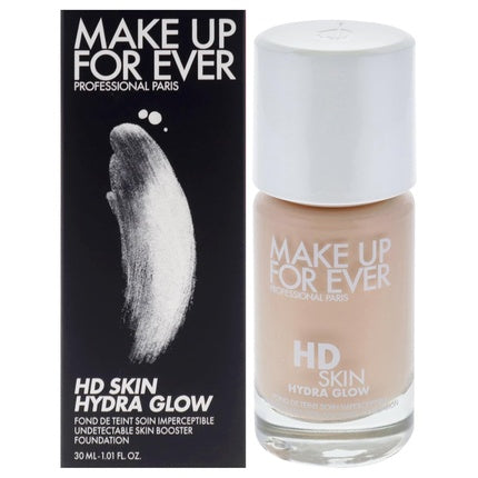 HD Skin Hydra Glow 1 oz Foundation Cool Alabaster by Make Up For Ever for Women