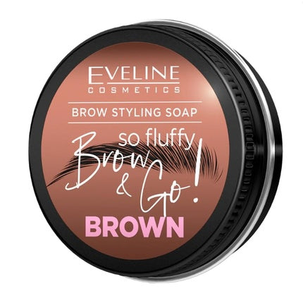 Eveline Brow & Go! Brow Styling Soap Brown 25g