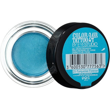 Maybelline Color Tattoo 24 Hour Eye Shadow Turquoise Forever Number 20