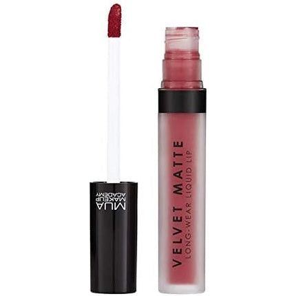 MUA Make Up Academy Velvet Matte Long-Wear Liquid Lip Colour Lipstick Vegan Dash