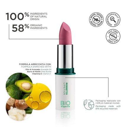 Naturaverde Bio Shine Lipstick No. 03 Pink