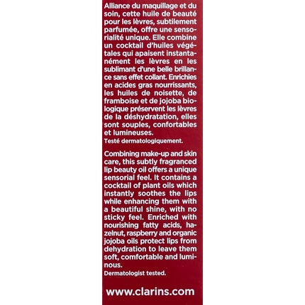 Clarins Instant Light Lip Comfort Oil 02 Raspberry 7ml