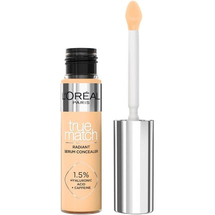 L'Oréal Paris Serum Concealer Medium Coverage Radiant Finish with 1.5% Hyaluronic Acid and Caffeine True Match 5.5D 10ml