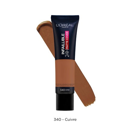 L'Oréal Paris Infaillible 24H Matte Cover Cuivre/Copper Long-Lasting Liquid Makeup 30ml