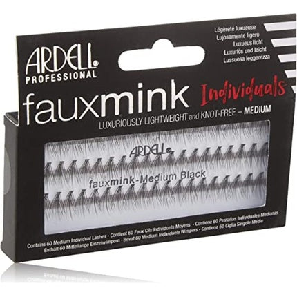 ARDELL Faux Mink Individual Medium Black Eyelashes 25g