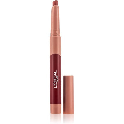 L'Oreal Paris Infallible Very Matte Lip Crayon Lipstick Smudge Proof Plum 112 Spice of Life