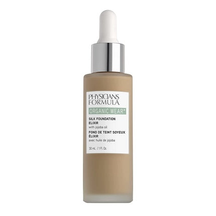 Physicians Formula Organic Wear Silk Foundation Elixir Nourishing Bio Foundation with Organic Jojoba Oil and Aloe Vera 05 Medium