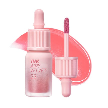 Peripera Ink Airy Velvet Lip Tint Liquid Lip 0.14 fl oz 023 IN THE PEACHLIGHT