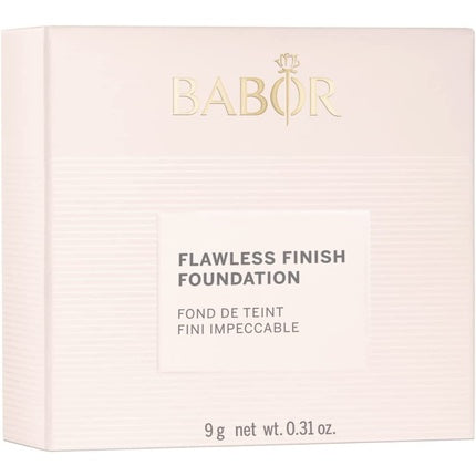 BABOR Flawless Finish Foundation Compact Powder Makeup for Even Skin 01 Natural