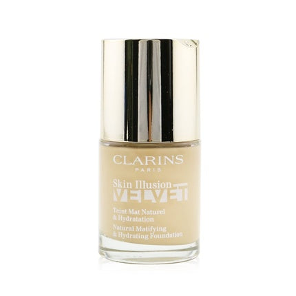 Clarins Ladies Skin Illusion Velvet Natural Matifying & Hydrating Foundation