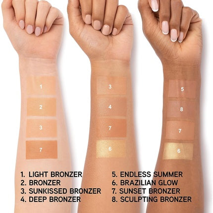 Physicians Formula Murumuru Butter Bronzer with Highlighter Effect and Sponge Applicator - Single