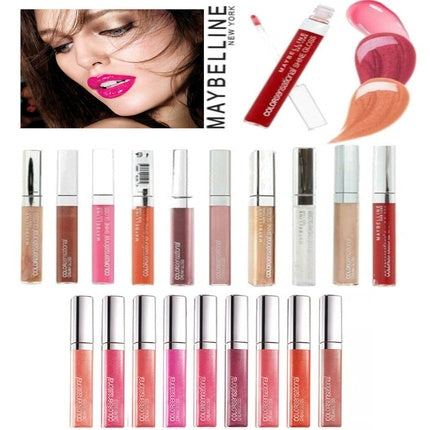 Maybelline Colour Sensational Lip Gloss Moisturizing Makeup Glossy Luscious Shine