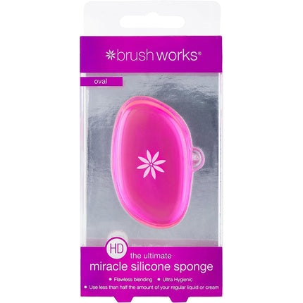 Brushworks HD Miracle Silicone Oval Sponge