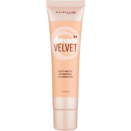 Maybelline New York Dream Velvet Foundation 21 Nude 30ml