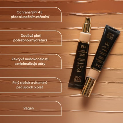 Make-Up CC Me in Honey CC Cream Face Coating Moisturizing Adjustable Coverage