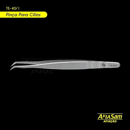 Staleks Pro Eyelash Tweezers Russian Volume Lashes Extensions Professional Expert 40 Type 1 Eyelash Extension Staleks TE-40/1