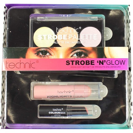 Technic Strobe N Glow Highlight Makeup Gift Set