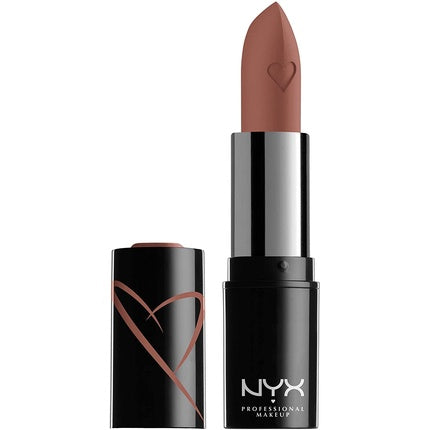 NYX Professional Makeup Shout Loud Satin Lipstick Ultra-Saturated Colour Vegan Formula Cali 02