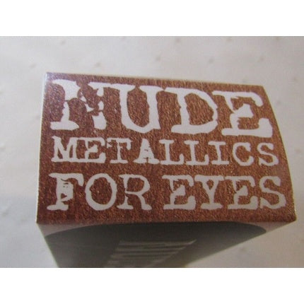 Nudestix Metallicas for Eyes Burnish, Nudity & Smoke with Sharpener and Case - Pack of 3