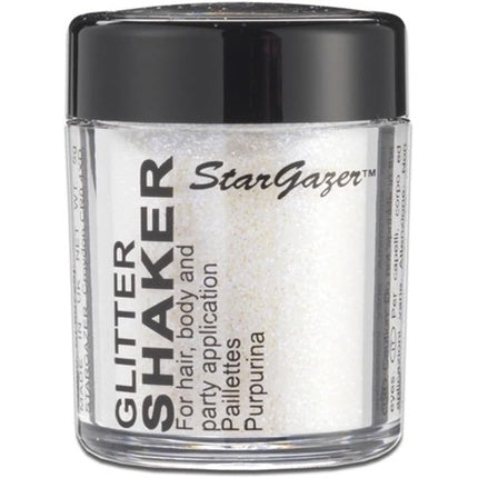 Stargazer White Glitter Shaker for Eyes, Lips, Face, Body, Hair and Nails