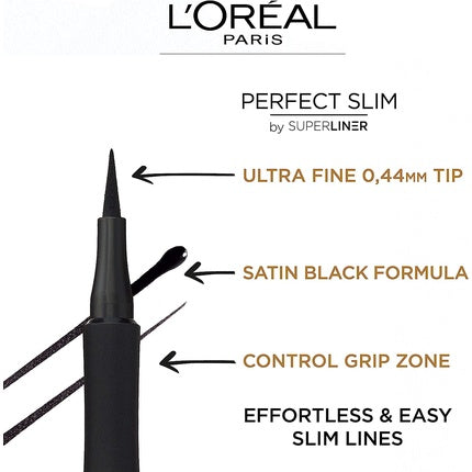 L'Oreal Paris Superliner Perfect Slim Liquid Eyeliner Intense Black